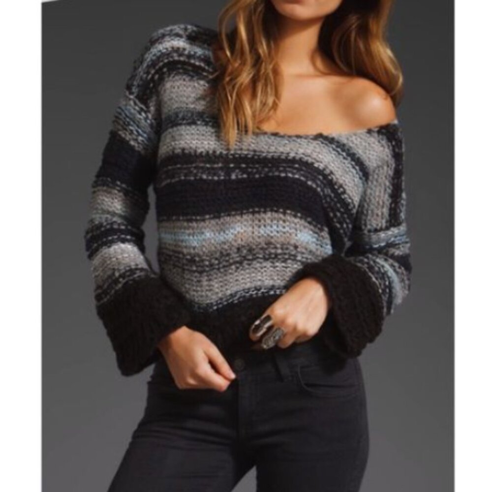 FREE PEOPLE Limbo Cropped Sweater